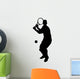 Swing Ready Tennis Wall Decal