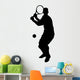Swing Ready Tennis Wall Decal