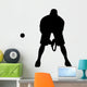 Defensive Tennis Wall Decal