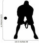Defensive Tennis Wall Decal