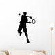 Offensive Player Tennis Wall Decal
