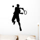 Offensive Player Tennis Wall Decal