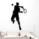 Offensive Player Tennis Wall Decal