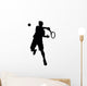 Offensive Player Tennis Wall Decal