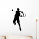 Offensive Player Tennis Wall Decal
