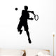 Offensive Player Tennis Wall Decal