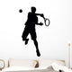 Offensive Player Tennis Wall Decal