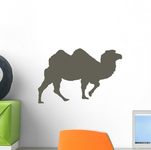 Brown Camel Walking Wall Decal