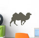 Brown Camel Walking Wall Decal