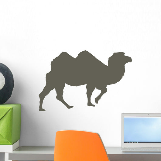 Brown Camel Walking Wall Decal