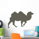 Brown Camel Walking Wall Decal