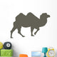 Brown Camel Walking Wall Decal