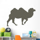 Brown Camel Walking Wall Decal