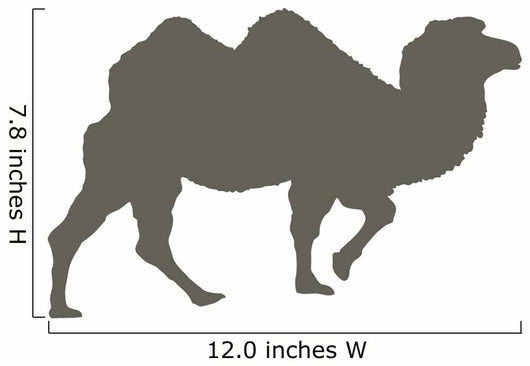 Brown Camel Walking Wall Decal