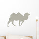 Light Brown Walking Camel Wall Decal