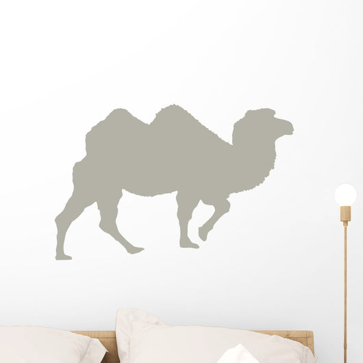 Light Brown Walking Camel Wall Decal