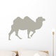 Light Brown Walking Camel Wall Decal