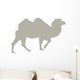 Light Brown Walking Camel Wall Decal