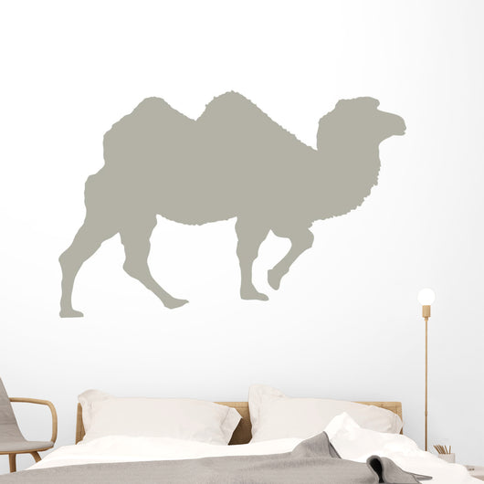 Light Brown Walking Camel Wall Decal