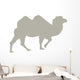 Light Brown Walking Camel Wall Decal