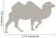 Light Brown Walking Camel Wall Decal
