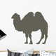 Large Brown Camel Standing Wall Decal