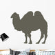 Large Brown Camel Standing Wall Decal
