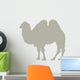 Light Brown Standing Camel Wall Decal