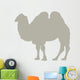 Light Brown Standing Camel Wall Decal