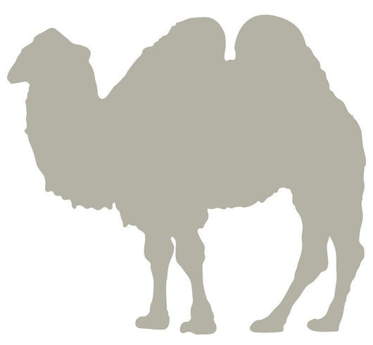 Light Brown Standing Camel Wall Decal