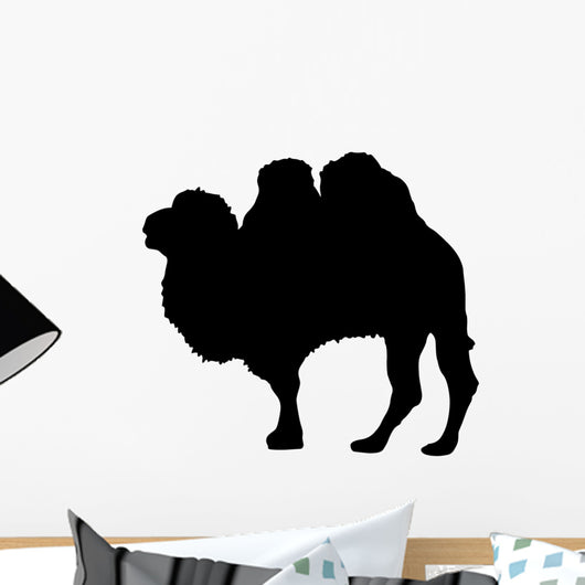 Large Black Camel Wall Decal