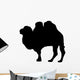 Large Black Camel Wall Decal