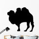 Large Black Camel Wall Decal