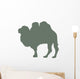 Large Olive Green Camel Wall Decal