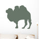 Large Olive Green Camel Wall Decal