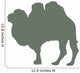 Large Olive Green Camel Wall Decal