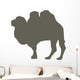Large Brown Camel Wall Decal