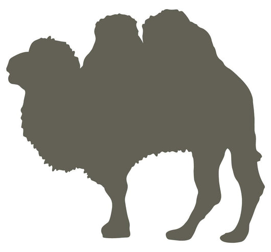 Large Brown Camel Wall Decal