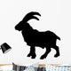 Black Billy Goat Wall Decal
