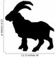 Black Billy Goat Wall Decal