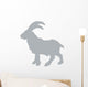 Grey Billy Goat Wall Decal