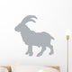 Grey Billy Goat Wall Decal
