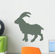 Green Billy Goat Wall Decal