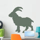 Green Billy Goat Wall Decal