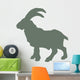 Green Billy Goat Wall Decal