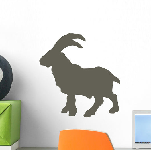 Brown Billy Goat Wall Decal