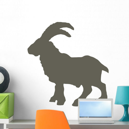 Brown Billy Goat Wall Decal
