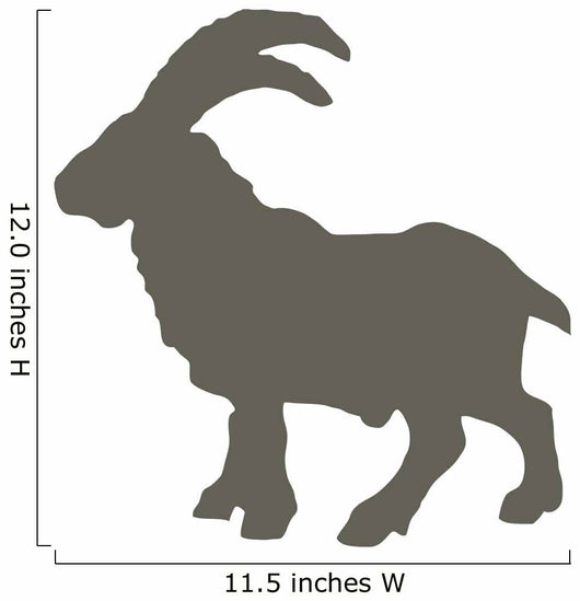 Brown Billy Goat Wall Decal