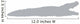 Grey Crocodile Silhouette Wall Decal