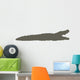 Brown Crocodile Wall Decal